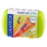 Curaprox,Ortodonti Travel Seti (5460 Orho Fırça + Be You Diş Macunu + 3 Adet Arayüz Fırçası)