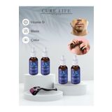 CURE LİFE Besleyici, Onarıcı Saç ve Sakal Çıkartıcı 5 Li Set (4 Adet 50 Ml Serum + Dermaroller)