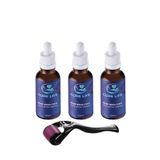 CURE LİFE Gürleştirici, Besleyici Ve Sakal Çıkartıcı 4 Lü Set ( 3 Adet 50 Ml Serum + Dermaroller)