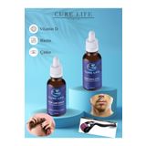 CURE LİFE Saç Ve Sakal Çıkarıcı 2'li Serum Dermaroller Set 50ml