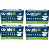 Curelex Large Ekonomik Büyük Boy 30'lu 4 Adet Yetişkin Hasta Bezi
