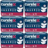 Curelex Yetişkin Bel Bantlı Tekstil Yüzey Medium 6x30 Adet Hasta Bezi