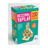 Curious And Genius Becerikli Yapılar (200 PARÇA AHŞAP YAPI BLOKLARI) gnsRKFaz4096