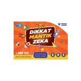 Curious&Genius 1. Sınıflar Için Sıfırdan Kodlama Seti 3 Kitap Dikkat Mantık Zeka