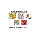 Curious&Genius İlkokul Zeka Oyunları Turnuva Seti (ABLUKA - EQUILIBRIO - MOTİF - KÜRE - PENTAGO)