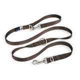 Curli Adjustable Kahverengi 2 mt M Köpek Gezdirme Kayışı