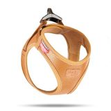 Curli Apple Leather Harness Brown 43.4x49 cm M Kahverengi Köpek Göğüs Tasması