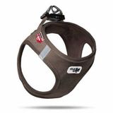Curli Cord Vest Köpek Göğüs Tasması Brown 2xs