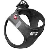 Curli Cord Vest Siyah 2XS 30-35 cm Köpek Göğüs Tasması