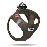 CURLI Curli Vest Air-Mesh Köpek Göğüs Tasması KAHVERENGİ 3XS