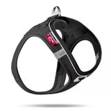 CURLI Curli Vest Air-Mesh Magnetic Köpek Göğüs Tasması SİYAH XS