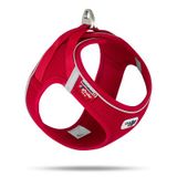 Curli Magnetic Vest Harness Kırmızı M 45-50 cm Köpek Göğüs Tasması