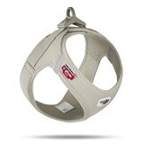 Curli Vest Clasp Air-Mesh Bej 3XS Köpek Göğüs Tasması