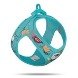 Curli Vest Harness Clasp Air-Mesh Le25 Köpek Göğüs Tasması Turkuaz Xsmall 33,9X38,2 Cm