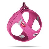 Curli Vest Harness Köpek Göğüs Tasması 38,3x43,3cm (Fuşya) [S]