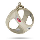 Curli Vest Harness Softshell Beyaz L 49.1x55.4 cm Köpek Tasması
