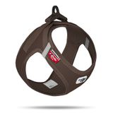 Curli Vest Harness Softshell Kahverengi M 45x50 cm Köpek Tasması