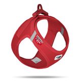 Curli Vest Harness Softshell Kırmızı XS 35x40 cm Köpek Tasması