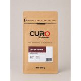 Curo premium Kafeinsiz Filtre Kahve 250 g - Taze Öğütülmüş Decaf 100% Arabica
