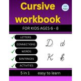 Cursive workbook for kids age 6-8: Letters, Words and Sentences
