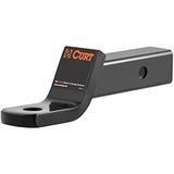 Curt Manufacturing 45030 Sınıf 3 Römork Hitch Bilyeli Montaj, 5 inç Alıcıya Uygun, 3,4 kg, 1-inç Delik, 2-In Drop, 3/4-inç Yükseklik