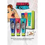 Çürüklere ve Ağız Kokusuna Karşı Etkili Diş Macunu Seti Kundal Deep Breath Cover Toothpaste Set - Mavi