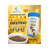 Curve Lepistes Balıkları İçin Granül Yem 100 ML Omega 3 Vitamin C Protein İçerikli Balık Yemi