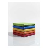 Cushion Design ANAOKULU MİNDERİ 40x40X5CM RENKLİ DERİ ÇOCUK OYUN VE KREŞ EĞİTİM 5'li MİNDER SETİ