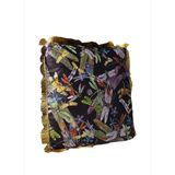 Cushion Tropical Garden Fringe Yer Minderi 45x45 cm