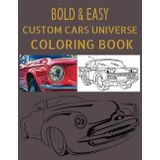 Custom & Luxury Car Coloring Book: 80 Unique Illustrations for JDM, Retro & Sports Car Fans
