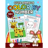 Cute Animals Color By Numbers for Kids Ages 4-8: Spark Creativity, Confidence & Counting Skills with Over 50 Magical Animal Friends to Color and Love! (Coloring Activity Books For Kids, Band 1)