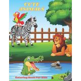Cute Animals coloring book for kids