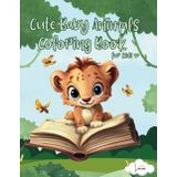 Cute Baby Animals Coloring Book for Kids 4+: 100 Unique and Easy-to-Color Illustrations Featuring Adorable Creatures from Farms, Jungles, Oceans, and Forests for Hours of Creative Fun!