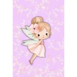 Cute Fairy Notebook | 6x9 in | 120 Pages: Pastel Design, Glossy Cover Lined Journal for Magical Notes & Gifts
