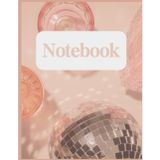 Cute High Quality 100 page Cornell Style Notebook: 70s Journal: for work, school, to-dos, journaling, etc.