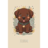 Cute Labrador Retriever Notebook 9 x 6 inches with 120 Pages:: Dog Lovers Journal and Notes