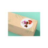 Cute Sticker Sevimli Etiket Yuvarlak Mat Çıkartma 4 Cm (40 Adet)