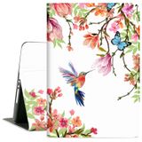 CutebriCase iPad 10.2 Kılıf iPad 9. Nesil Kılıf, Kadınlar Kızlar için iPad 8. / 7. Nesil Kılıf iPad Kılıfı 9. Nesil Çok Açılı Görünüm Ayarlanabilir Stand Otomatik Uyanma Uyku, Çiçek Sinek Kuşu