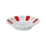 Cutechef Kitchen Porselen Yaldızsız Kırmızı Kahveci Çay Tabağı