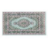 Cutemini Bebek Evi Aksesuarları Minyatür Halı Çiçek Baskılı Vintage Dokuma Bebek Ev Mini Türk Halıları Bebek Ev Dekorasyonları