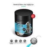 Cutepet Flex Kedi Eklem ve Kemik Sağlığı Tableti 60 Adet – Glukozamin Kondroitin MSM Destekli