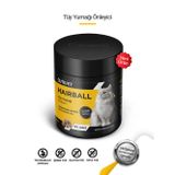 CutePet Hairball Kedi Tüy Yumağı Önleyici Tablet 60 Adet – Sindirim Destekleyici ve Malt Etkili