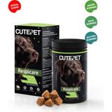 CutePet Respicare Köpek Solunum Sistemi Sağlığı İçin Ödül Maması Formunda Çiğnenebilir Tablet