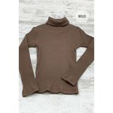 Cuties Kız Çocuk 5-14 Yaş Balıkçı Yaka Kaşkorse Body 3098 Kahverengi - 5 - 6 Yaş