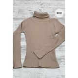 Cuties Kız Çocuk 5-14 Yaş Balıkçı Yaka Kaşkorse Body 3098 Taş Rengi - 6 - 7 Yaş