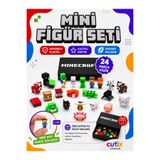 Cutix Oyuncak Mini Figür Seti - Blok Oyun Minik Figürler Çocuk Oyuncakları Doğum Günü Minecraft Tarzı