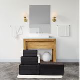 CUTY HOME EV TEKSTİL GRİ ÇOK AMAÇLI KUTU HURÇ-4'LÜ SET