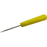 Çuvaldız Mini Boy Plastik Saplı Deri Delme Kemer Delme Iğnesi Sarı 14.5 cm