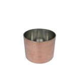 Cuvesta El Yapımı Bakır Sütlaç ve Sufle Kabı, Modern Tasarım, 8x6 cm, 1.5 mm Kalınlık