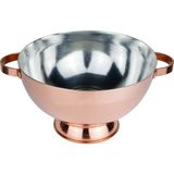 Cuvesta El Yapımı Modern Kalın 1.5mm Bakır Meyve ve Salata Kasesi - 4 lt